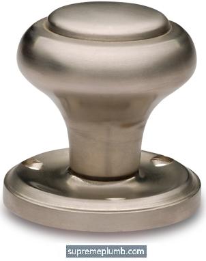 Queen Anne Mortice Knob Satin Nickel - DISCONTINUED